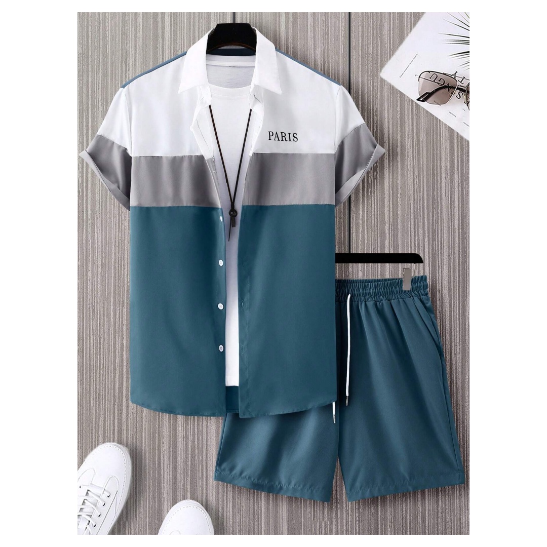 Mens Fashion Clothes - Men's Fashion Suit Blue And White
