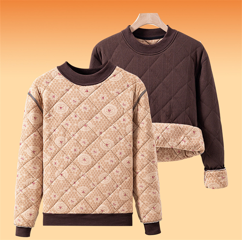 Mens Fashion Summer - Winter Men's Long Sleeve T-shirt Fleece