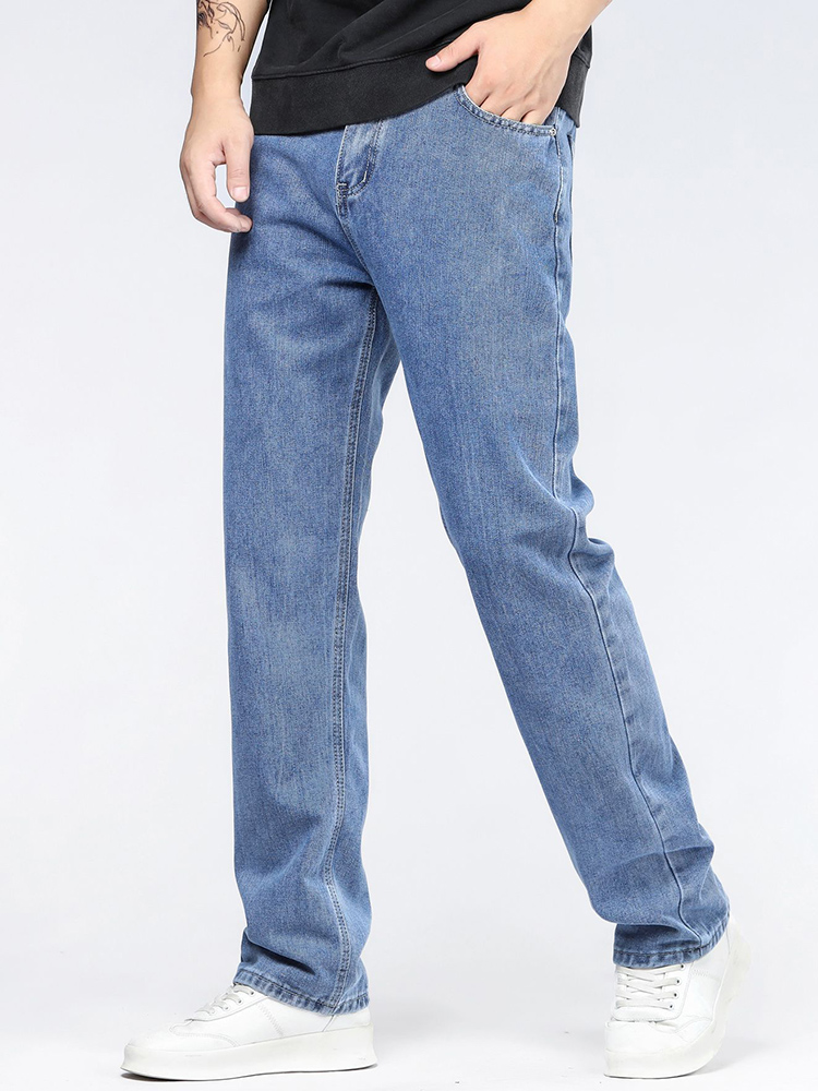 Men's Korean Fashion Baggy Jea - огляд і ціна Men'S Fashion Grey Jeans