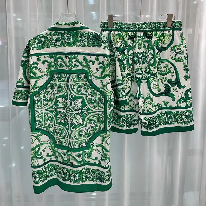 2026 Summer Digital Print Casu - огляд і ціна Mens Fashion Clothes