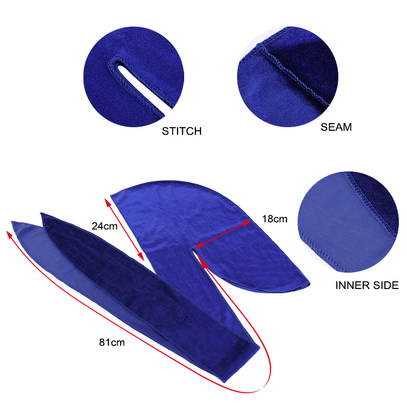 Unisex Men Women Velvet Durags - огляд і ціна Men'S Fashion With Hat
