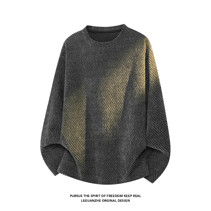 Men Diagonal Stripe Textured L - огляд і ціна Mens Fashion Summer