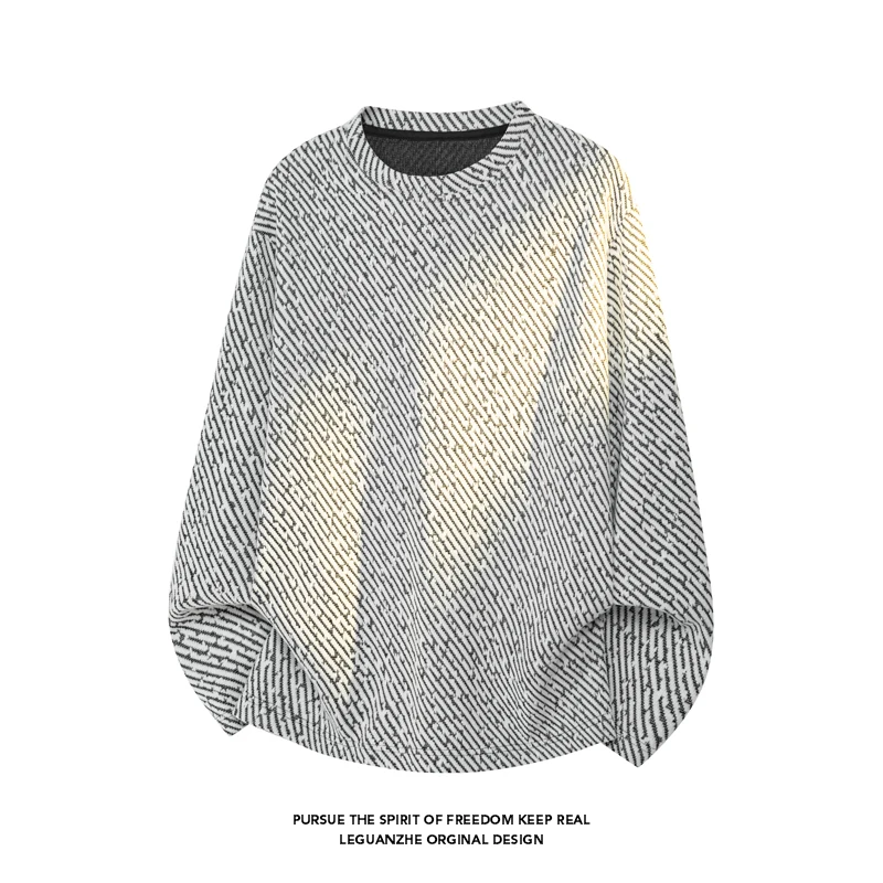 Men Diagonal Stripe Textured L - огляд і ціна Mens Fashion Summer