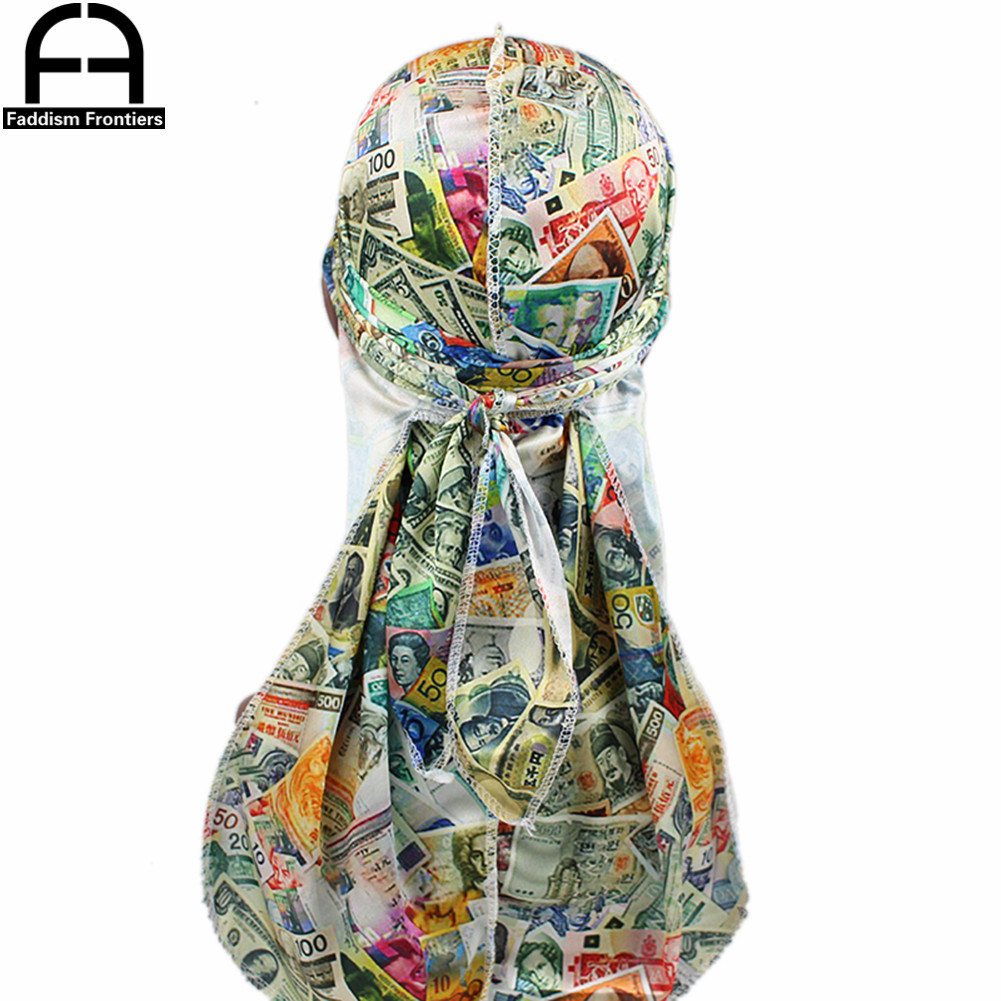 Custom Money Men Silk Durag Ba - огляд і ціна Men'S Fashion With Hat
