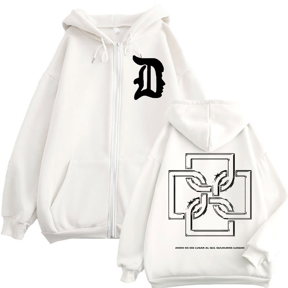Customization Rapper Duki Logo - огляд і ціна Mens Fashion Zip Up Hoodies