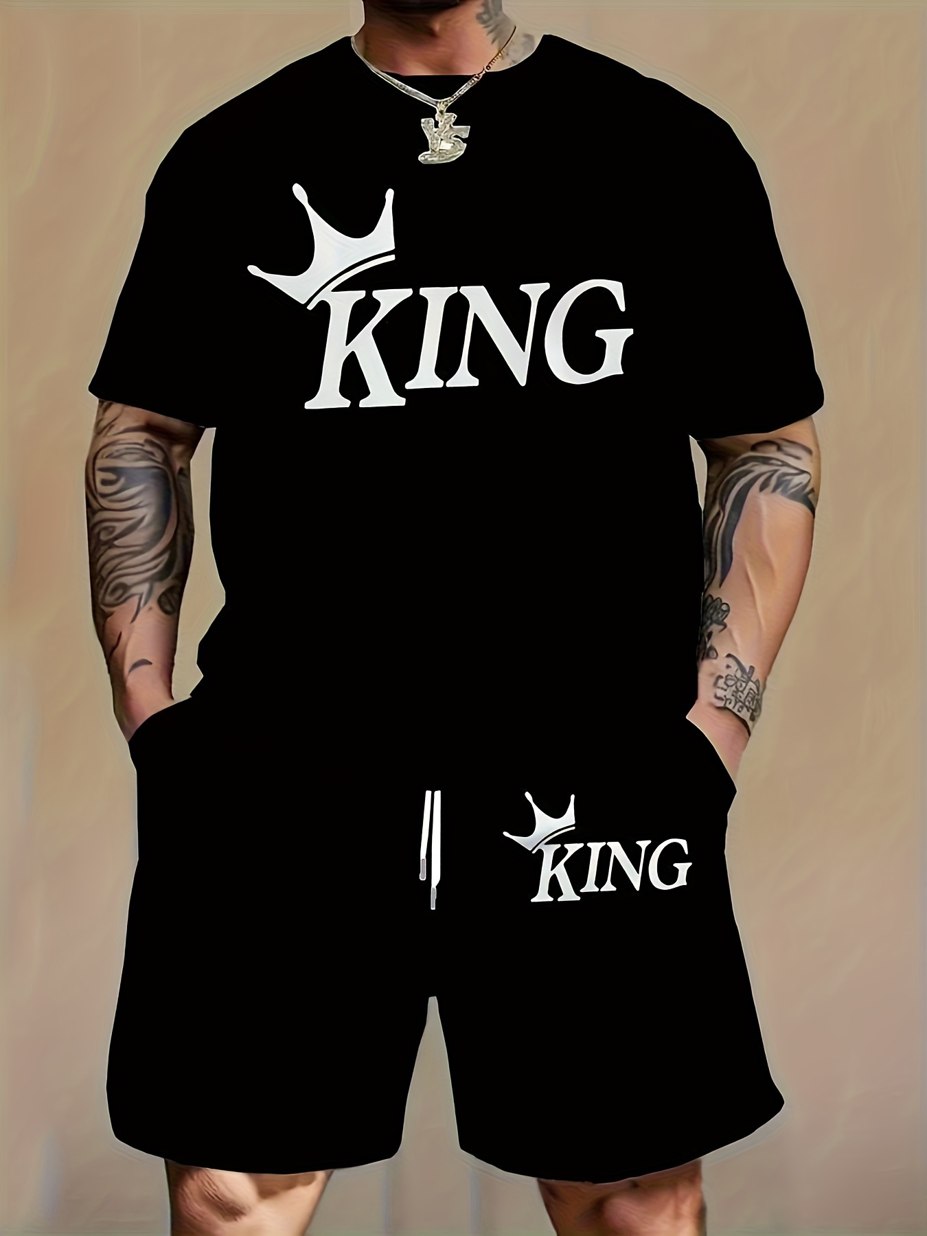 Men Fashion 2‑Piece Matching S - огляд і ціна Mens Fashion Clothes