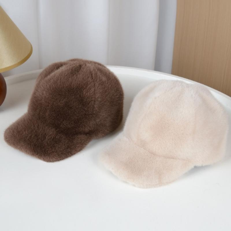 1pc Fashion Fluffy Faux Fur Ba - огляд і ціна Men'S Fashion With Hat
