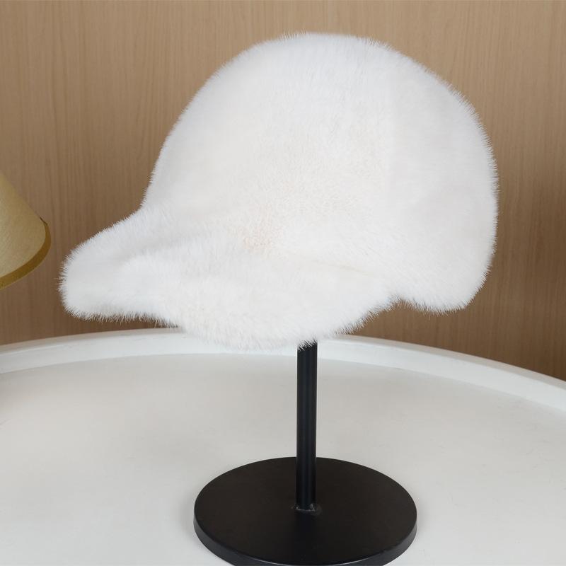 1pc Fashion Fluffy Faux Fur Ba - огляд і ціна Men'S Fashion With Hat