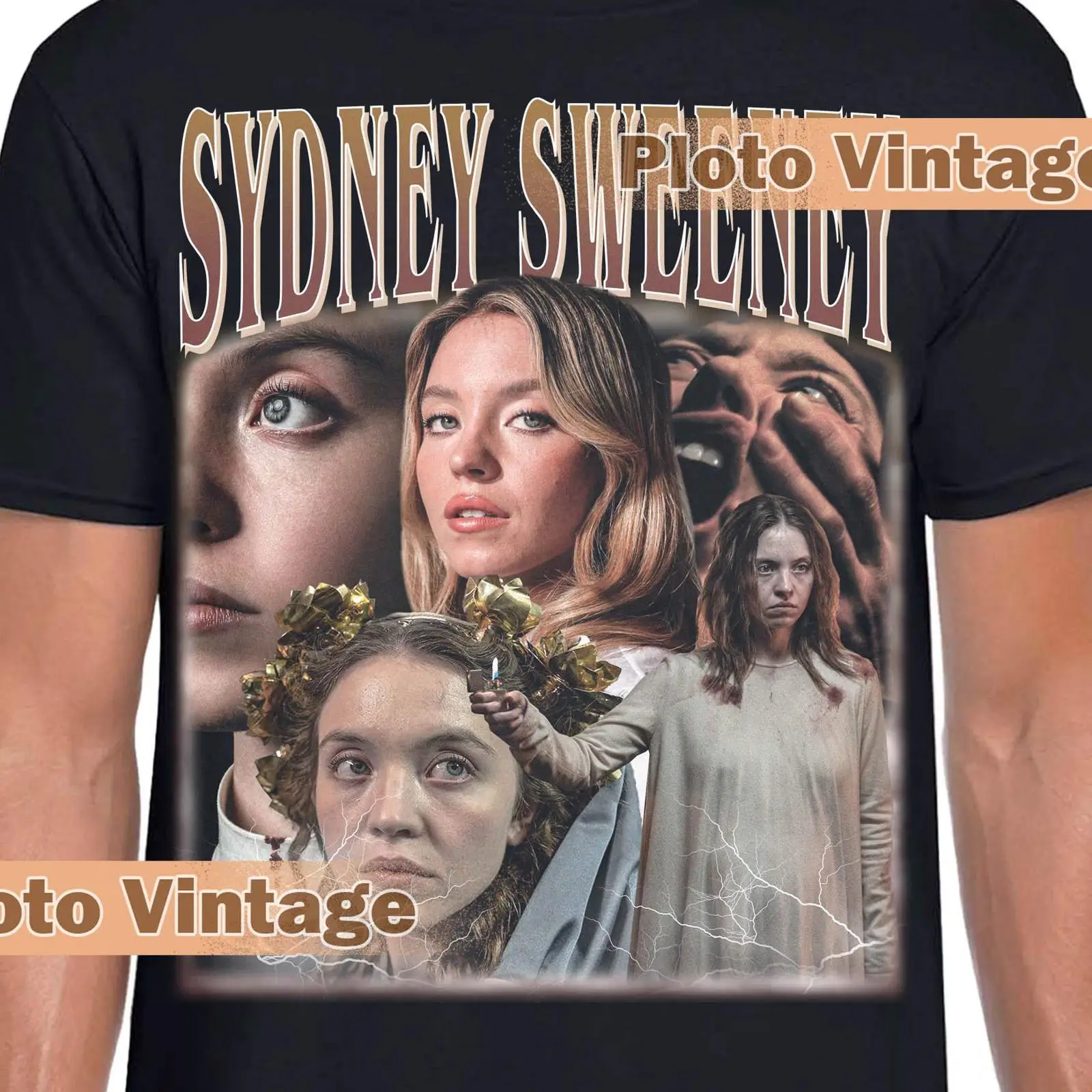 Vintage Sydney Sweeney Bootleg - огляд і ціна Men'S Fashion Sydney