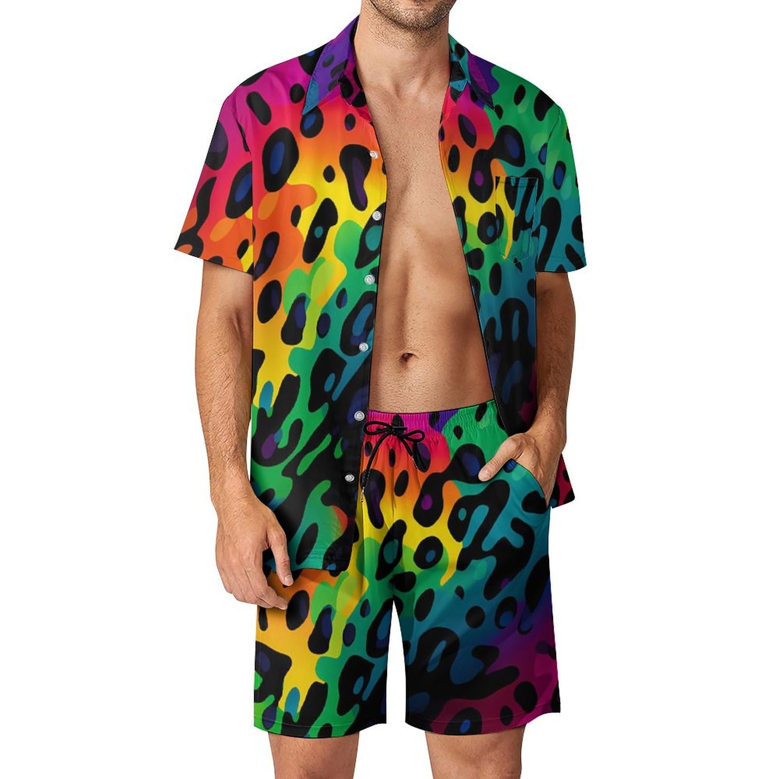 Summer Irregular Geometric 3D  - огляд і ціна Mens Fashion Clothes