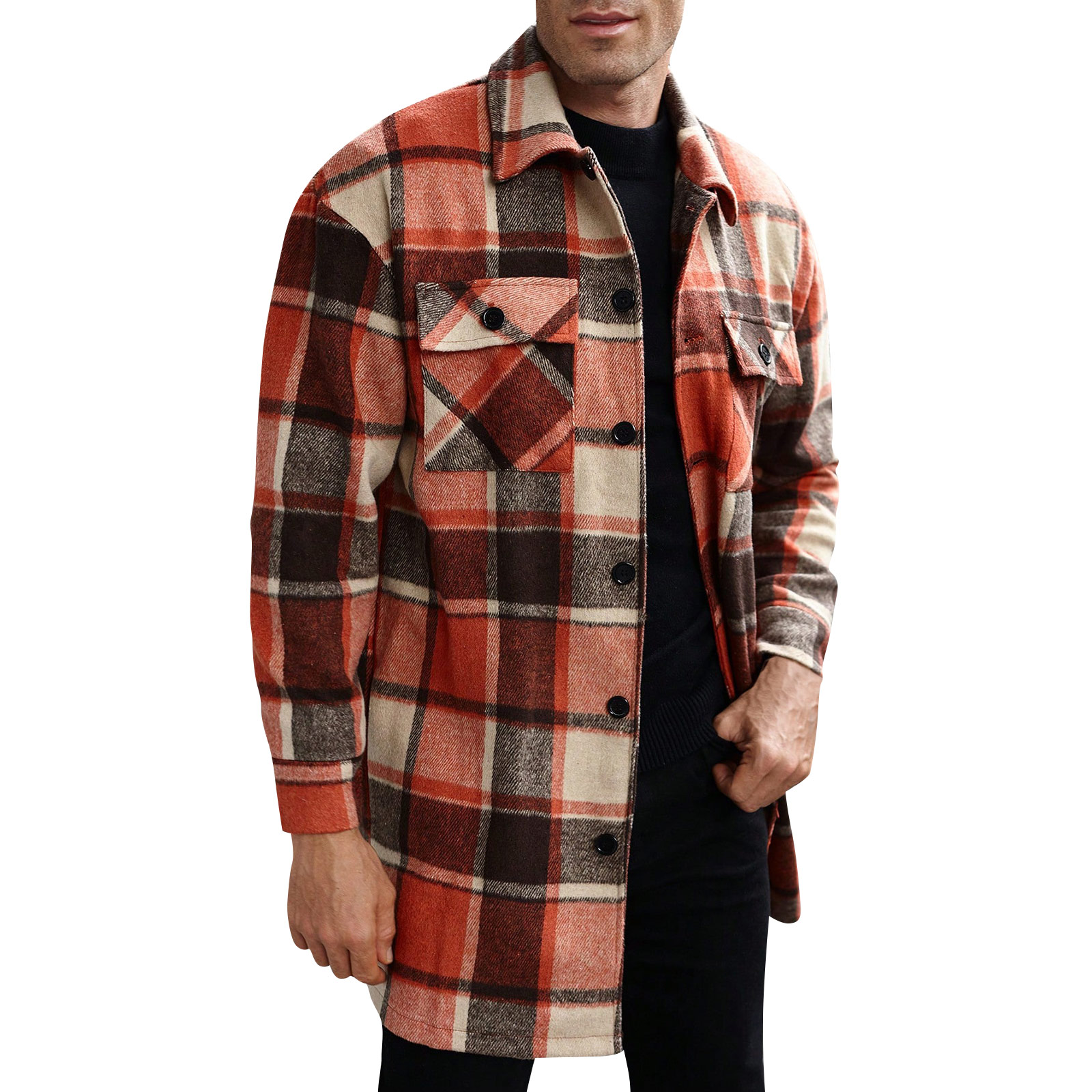 Double Pocket Trench Coat Men' - огляд і ціна Men'S Fashion X