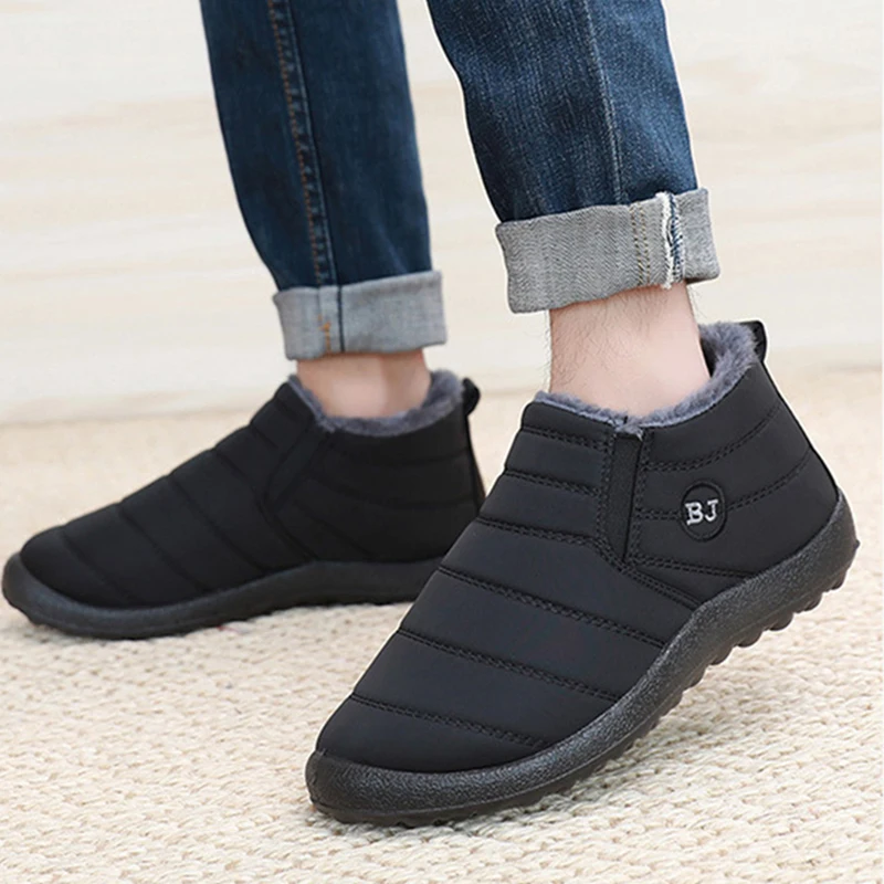 Fashion Men's Snow Boots Ankle - огляд і ціна Men'S Fashion News