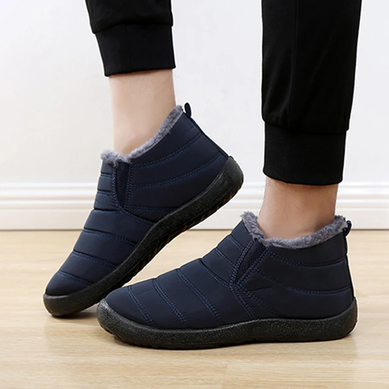 Fashion Men's Snow Boots Ankle - огляд і ціна Men'S Fashion News