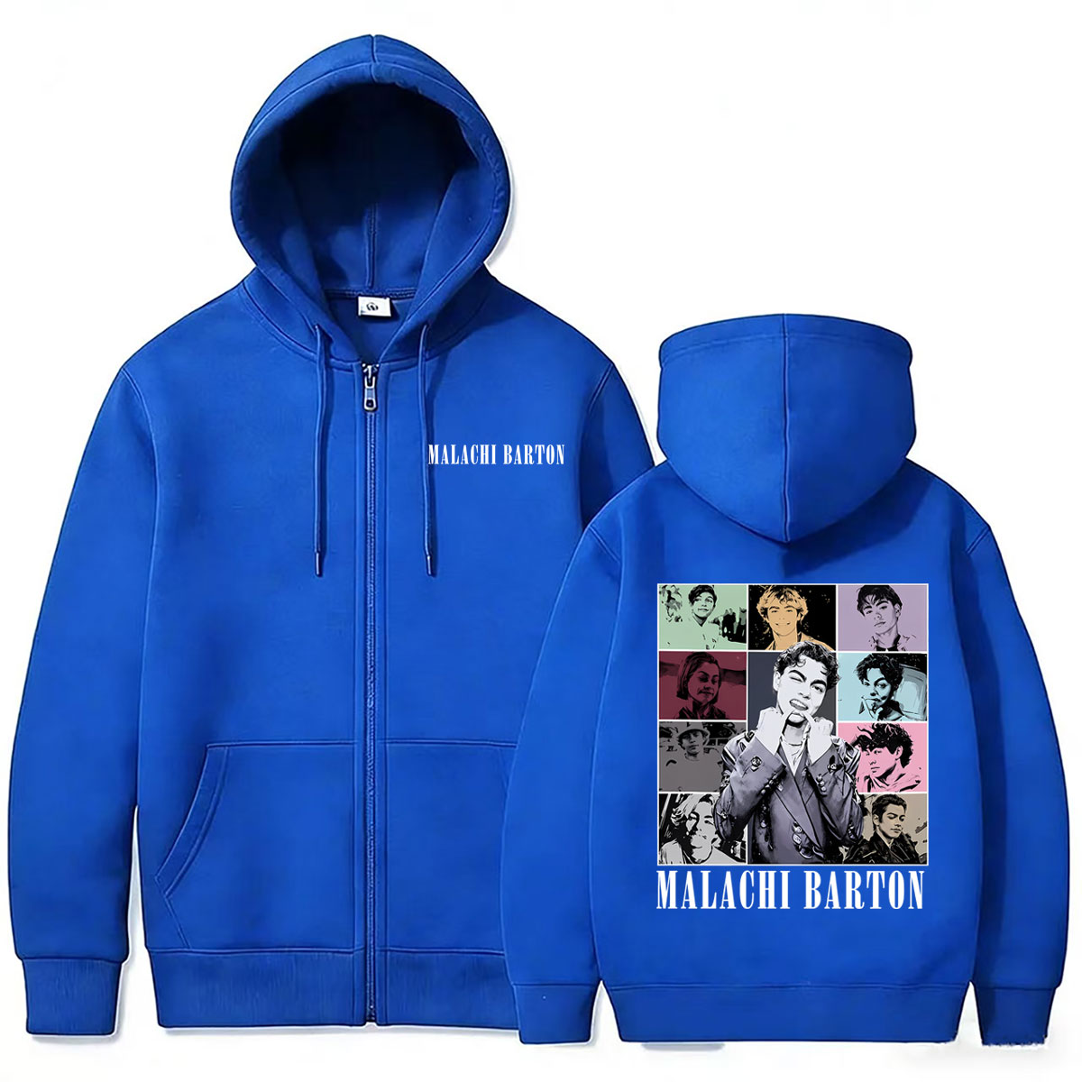 Malachi Barton Graphic Zipper  - огляд і ціна Mens Fashion Zip Up Hoodies