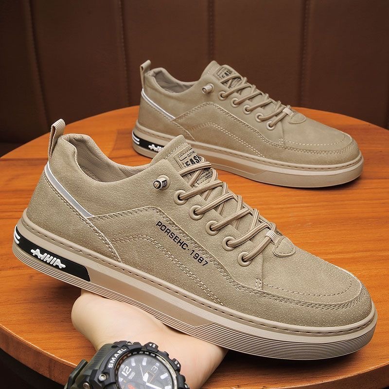 2026 New Mens Soft Leather Whi - огляд і ціна Mens Fashion Trainers