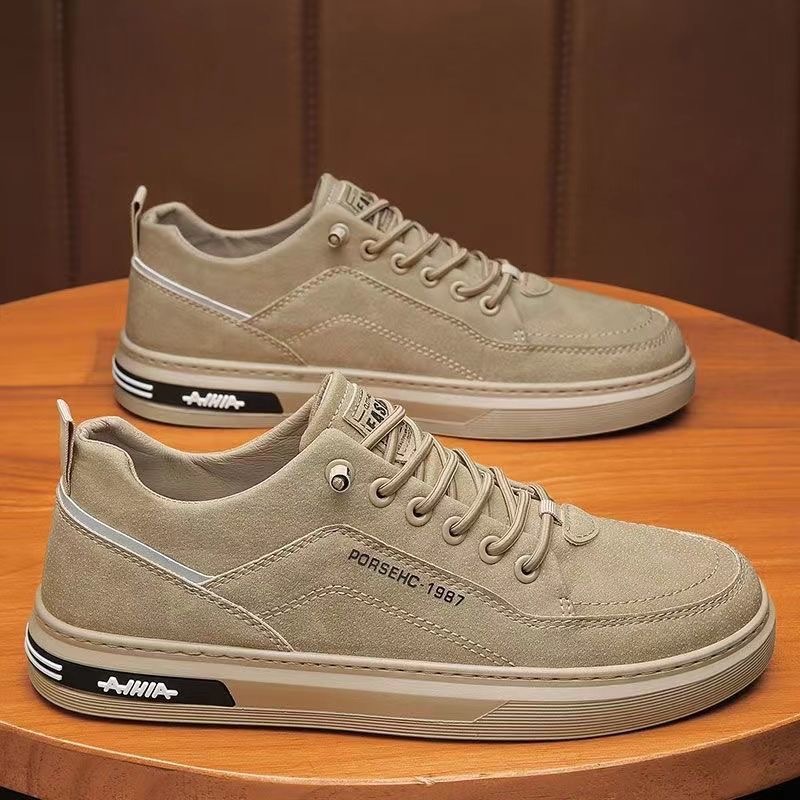 2026 New Mens Soft Leather Whi - огляд і ціна Mens Fashion Trainers