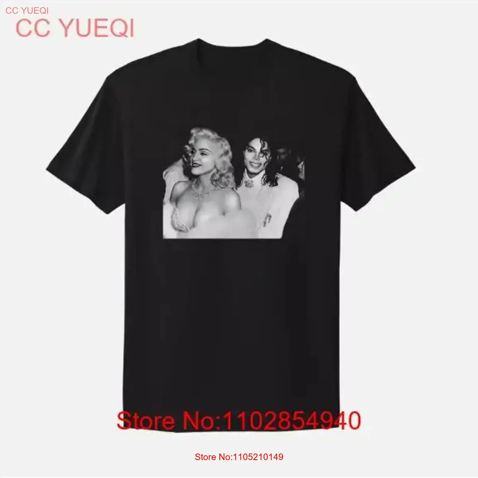 Madonna and Michael Jackson T  - огляд і ціна Poster Men Fashion