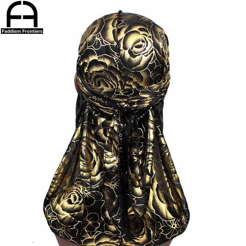 Custom Men's Print Silky Durag - огляд і ціна Men'S Fashion With Hat