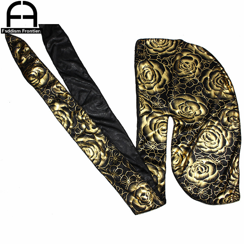 Custom Men's Print Silky Durag - огляд і ціна Men'S Fashion With Hat