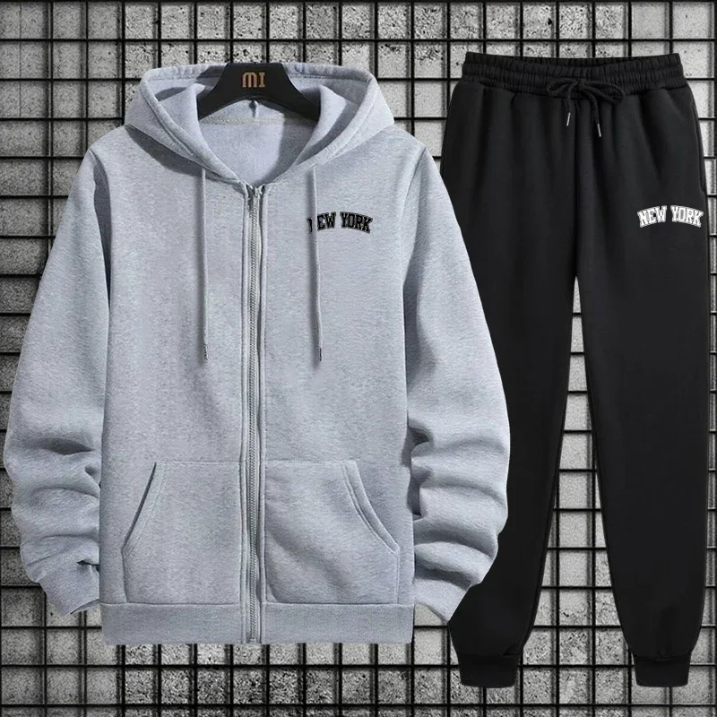 Men's Tracksuit Quality 2026 S - огляд і ціна Mens Fashion Zip Up Hoodies
